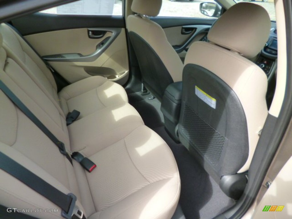 2014 Elantra SE Sedan - Bronze / Beige photo #12