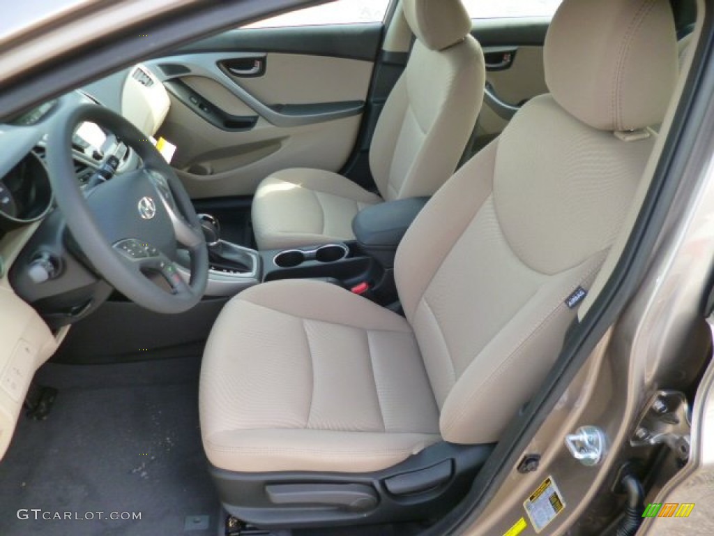 2014 Elantra SE Sedan - Bronze / Beige photo #15