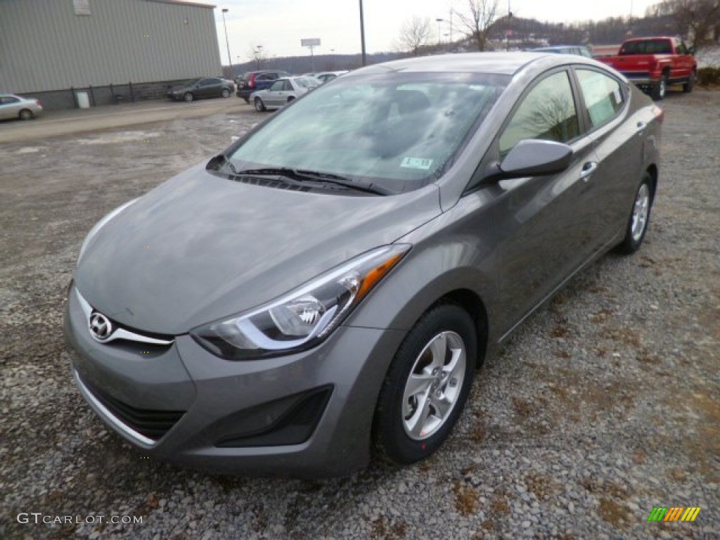 2014 Elantra SE Sedan - Gray / Gray photo #3