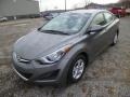 2014 Gray Hyundai Elantra SE Sedan  photo #3