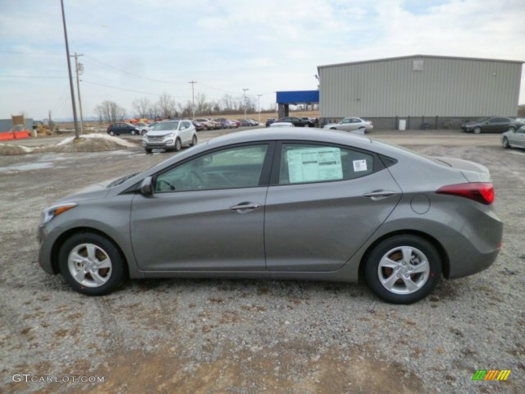 2014 Elantra SE Sedan - Gray / Gray photo #4