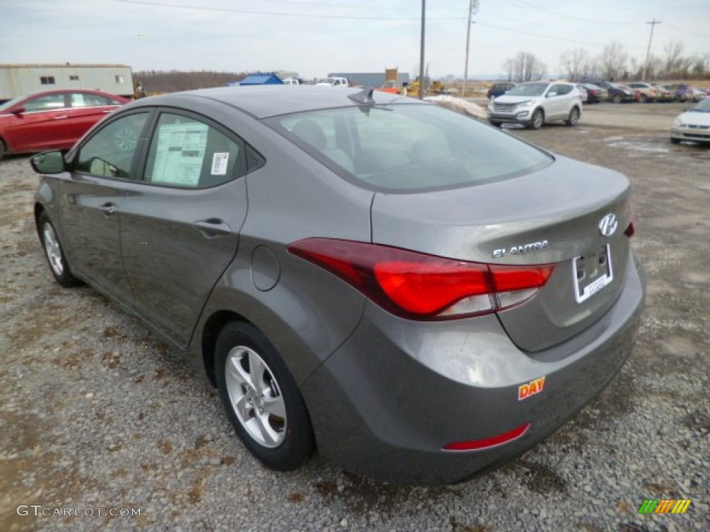 2014 Elantra SE Sedan - Gray / Gray photo #5