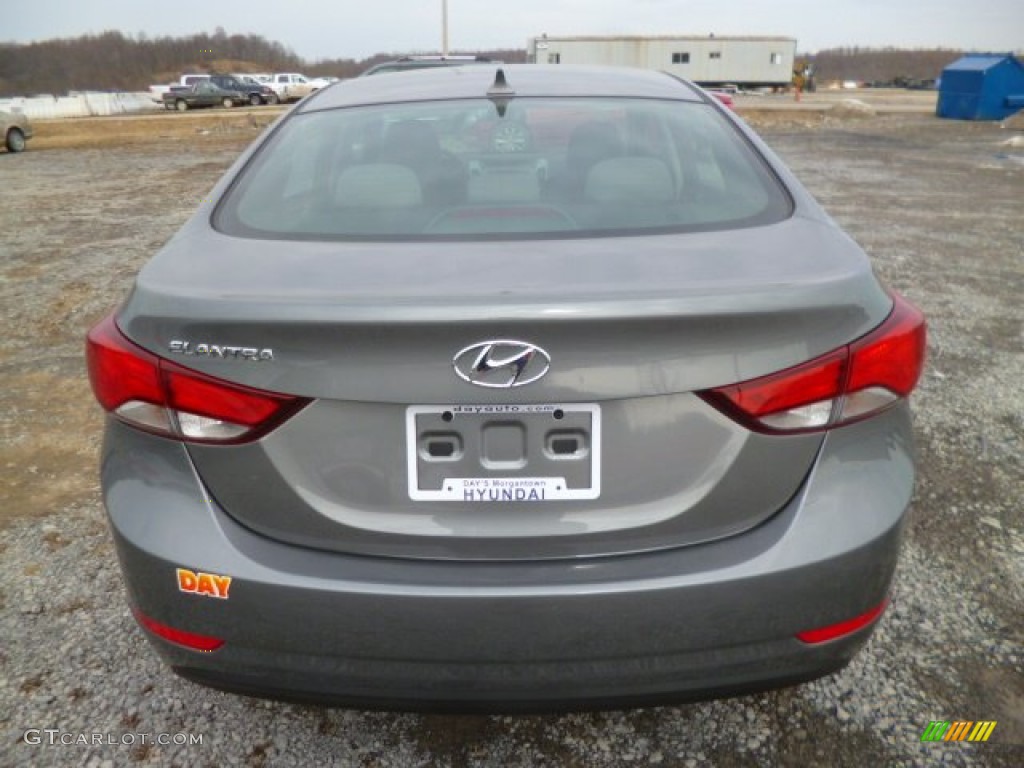 2014 Elantra SE Sedan - Gray / Gray photo #6