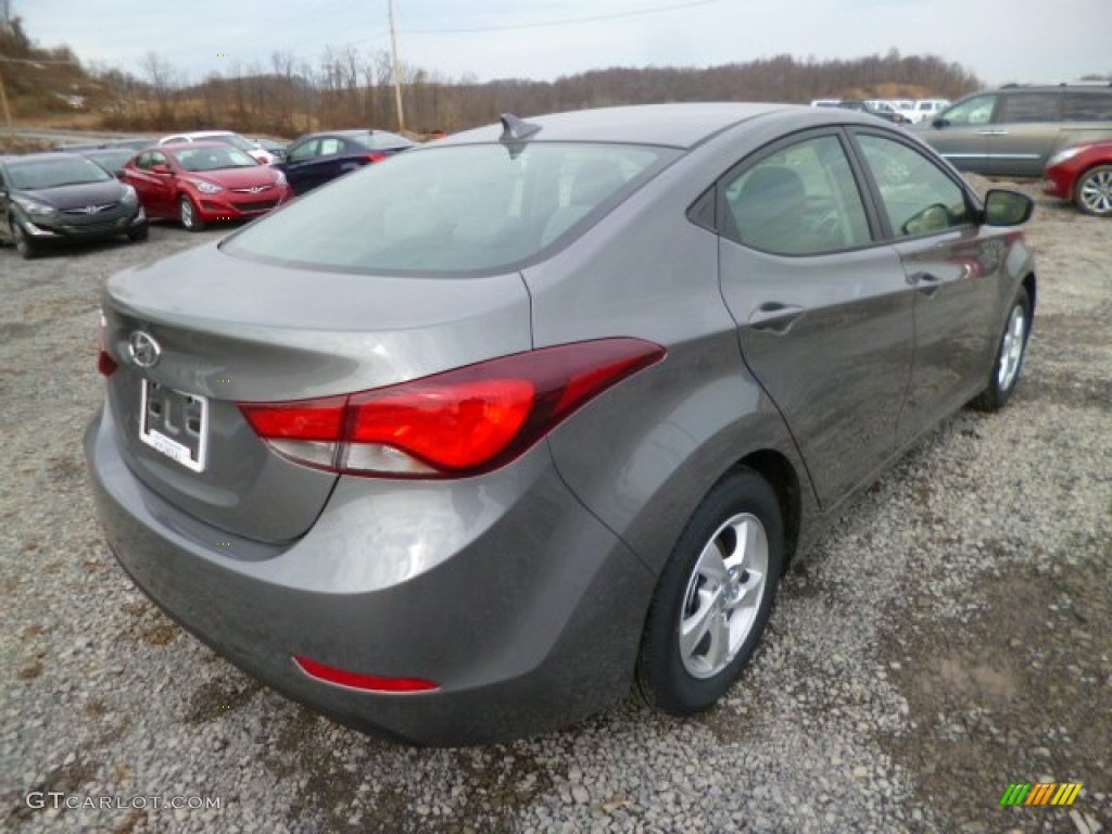 2014 Elantra SE Sedan - Gray / Gray photo #7