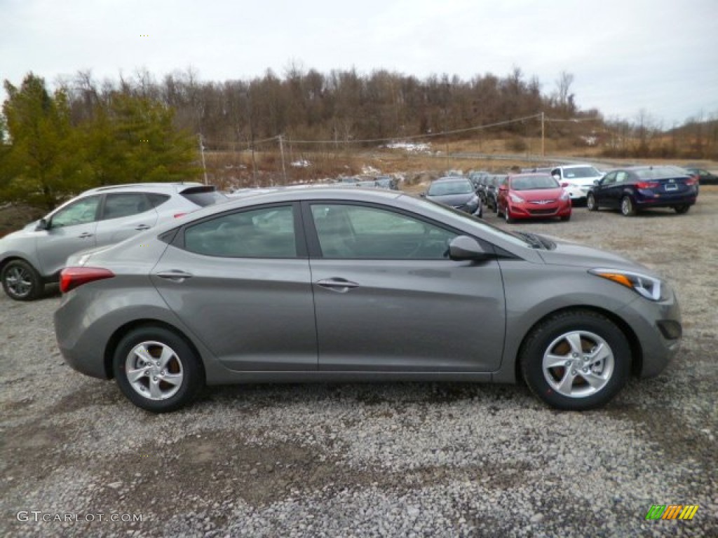 2014 Elantra SE Sedan - Gray / Gray photo #8