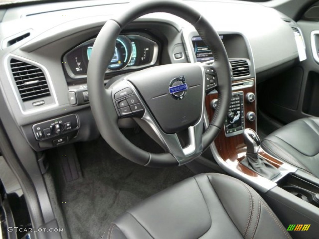 Off Black Interior 2015 Volvo XC60 T5 Drive-E Photo #91059360