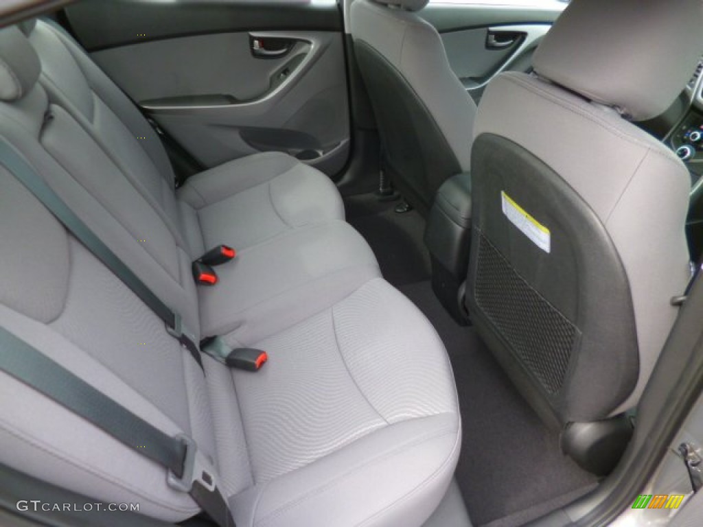 2014 Elantra SE Sedan - Gray / Gray photo #12