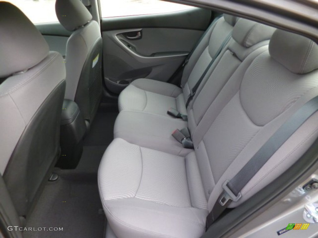 2014 Elantra SE Sedan - Gray / Gray photo #13