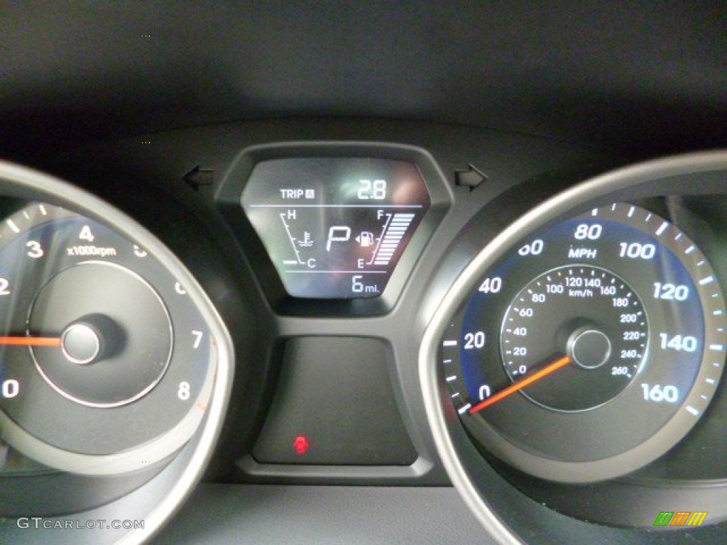 2014 Elantra SE Sedan - Gray / Gray photo #20