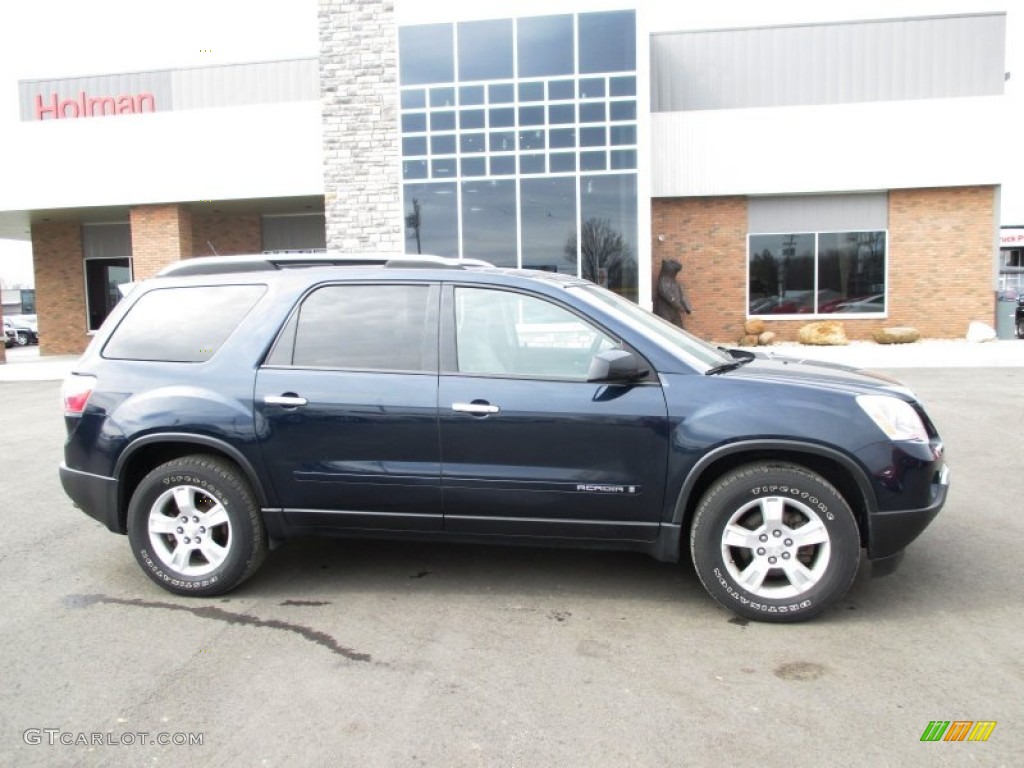 2007 Acadia SLE - Deep Blue Metallic / Titanium photo #1