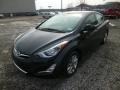 2014 Black Hyundai Elantra SE Sedan  photo #3