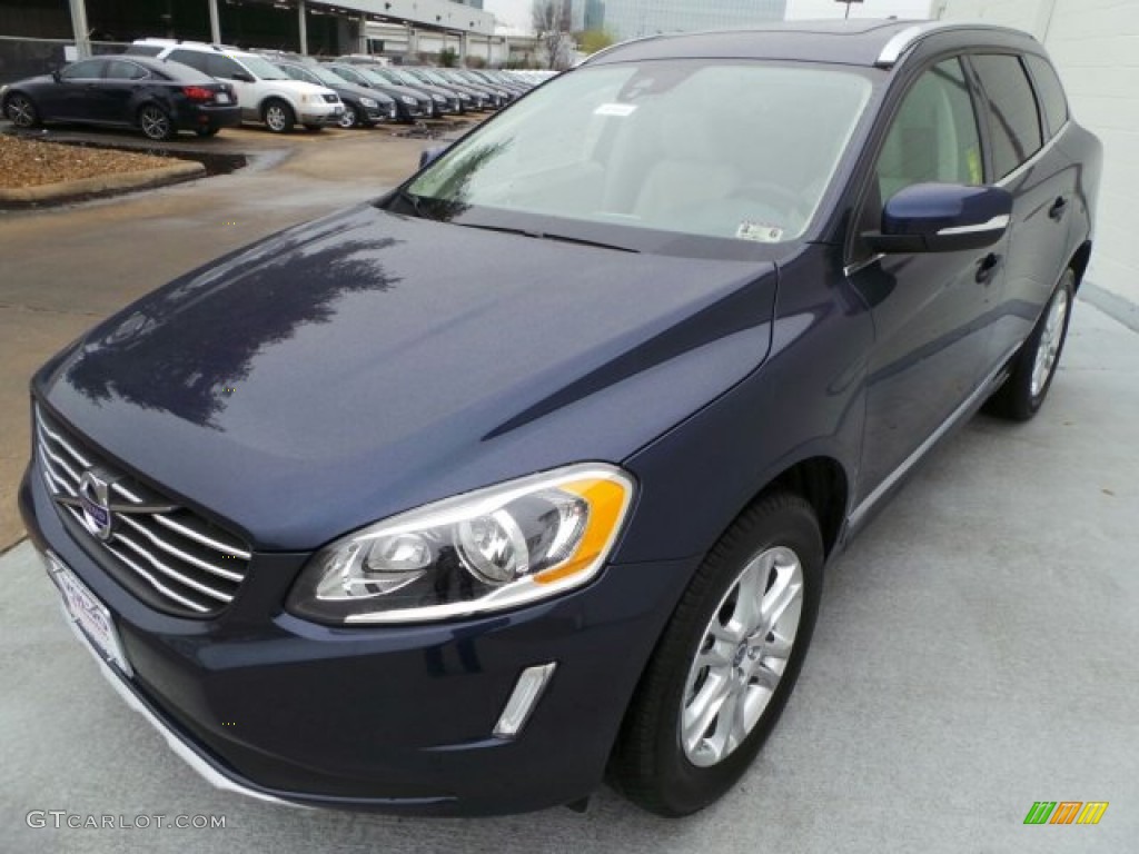 Caspian Blue Metallic 2015 Volvo XC60 T5 Drive-E Exterior Photo #91060122