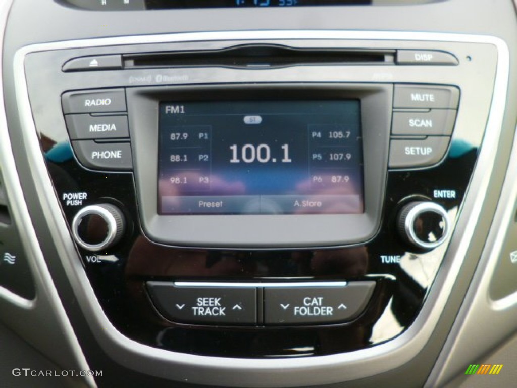 2014 Elantra SE Sedan - Black / Gray photo #18