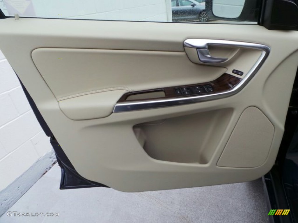 2015 Volvo XC60 T5 Drive-E Soft Beige Door Panel Photo #91060389