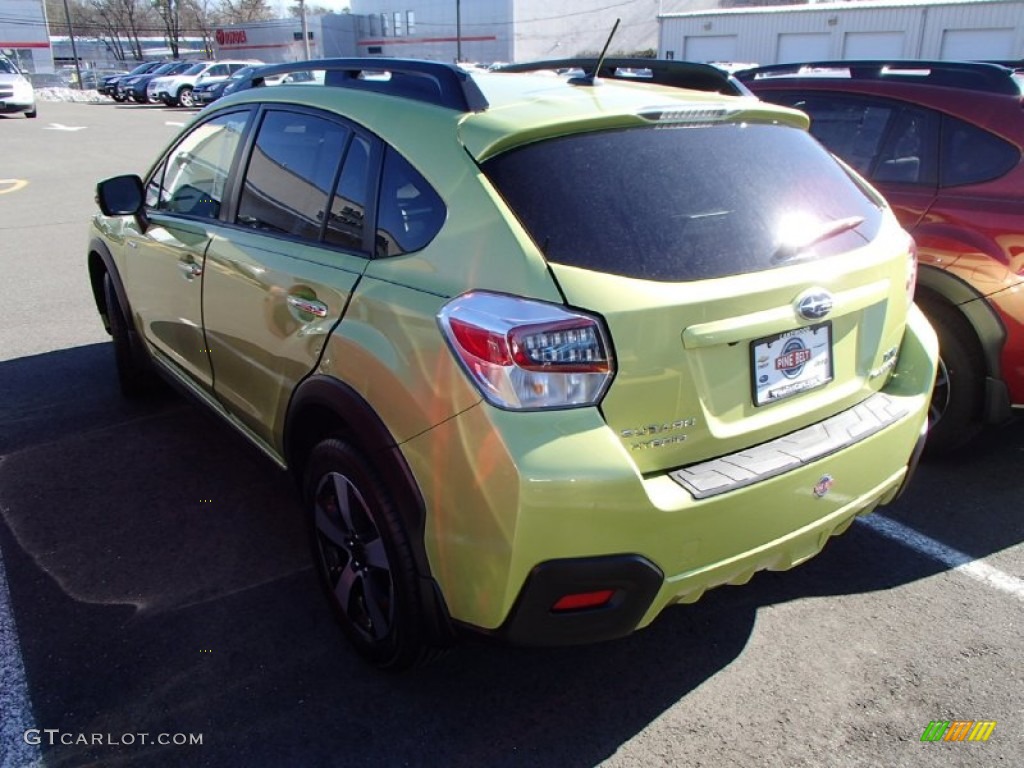 2014 XV Crosstrek Hybrid Touring - Plasma Green / Black photo #2