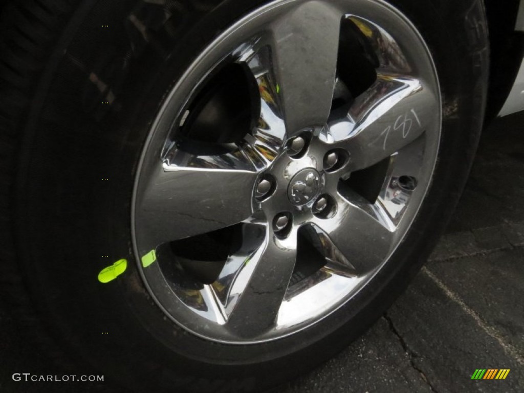 2014 1500 SLT Quad Cab - Bright White / Black/Diesel Gray photo #5