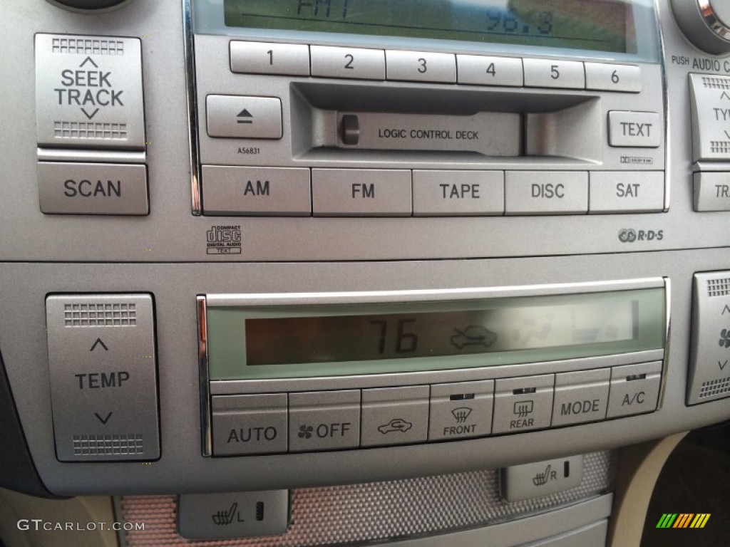2006 Toyota Solara SLE V6 Convertible Audio System Photo #91061262
