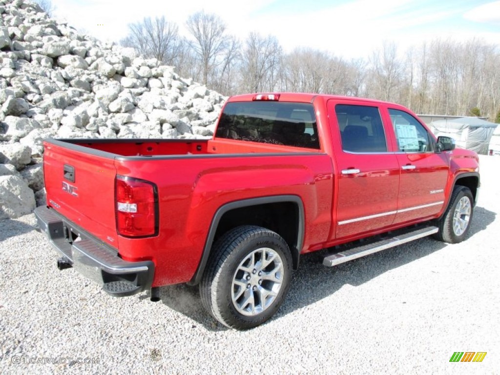 2014 Sierra 1500 SLT Crew Cab 4x4 - Fire Red / Jet Black photo #37
