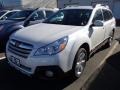 Satin White Pearl - Outback 2.5i Premium Photo No. 1