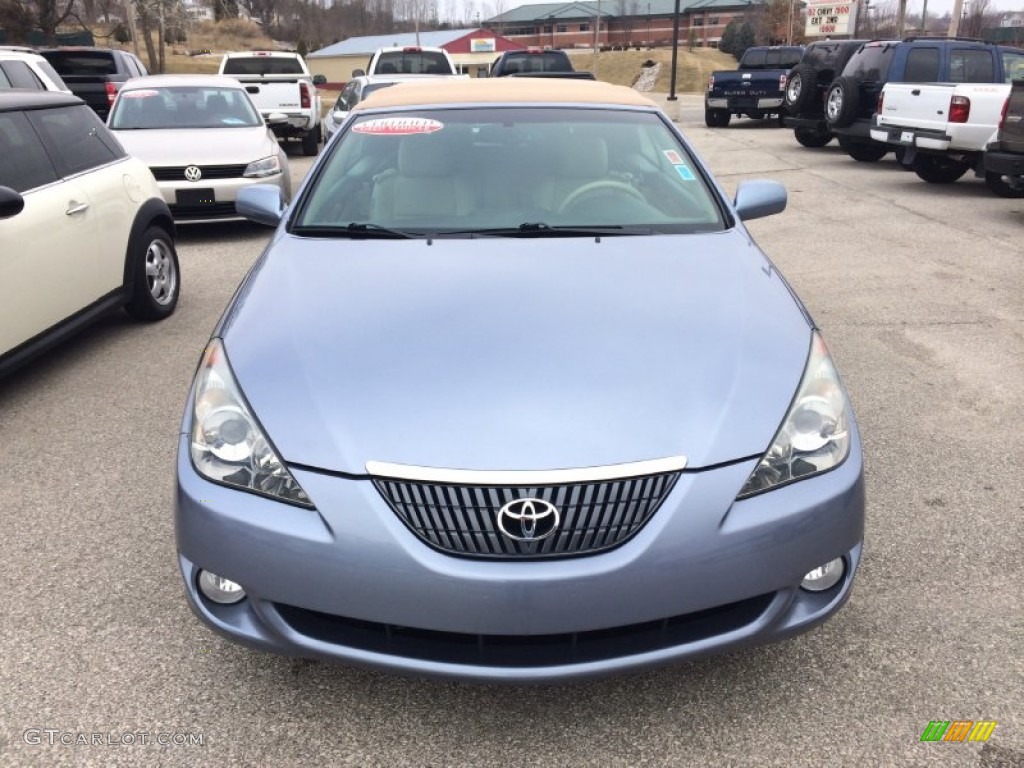 2006 Solara SLE V6 Convertible - Cosmic Blue Metallic / Ivory photo #38