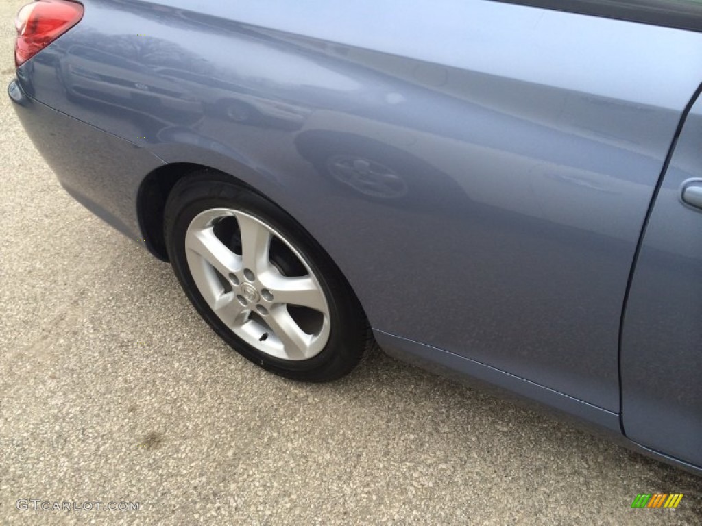 2006 Solara SLE V6 Convertible - Cosmic Blue Metallic / Ivory photo #41