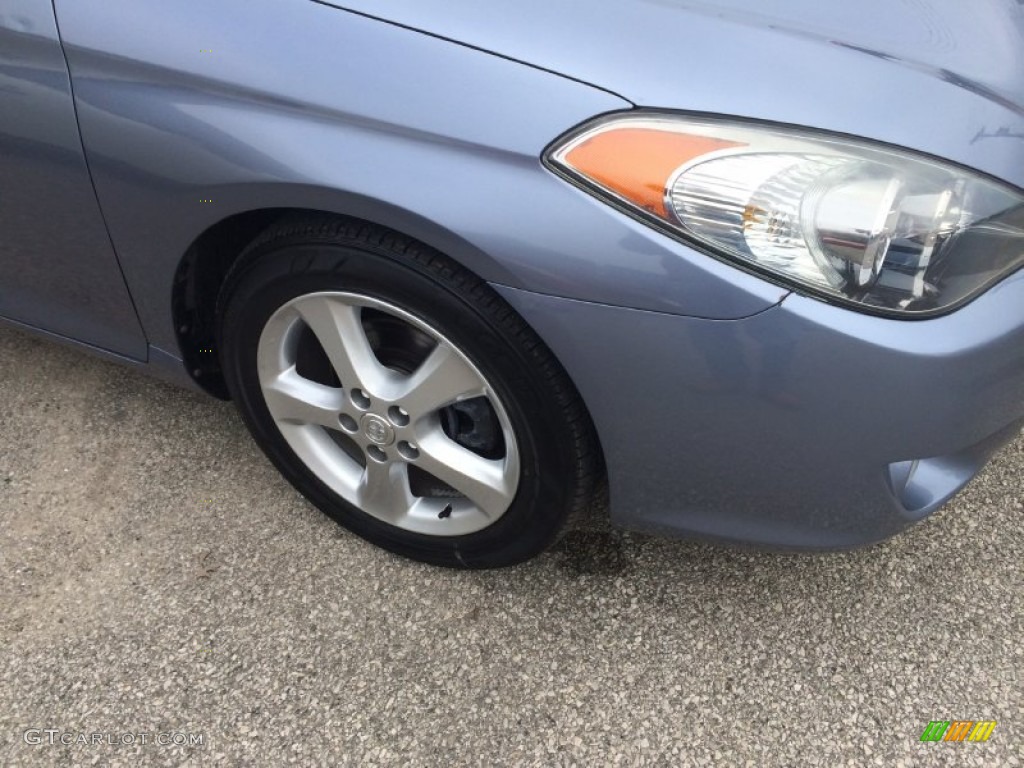 2006 Solara SLE V6 Convertible - Cosmic Blue Metallic / Ivory photo #43
