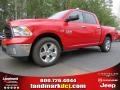 2014 Flame Red Ram 1500 Big Horn Crew Cab  photo #1