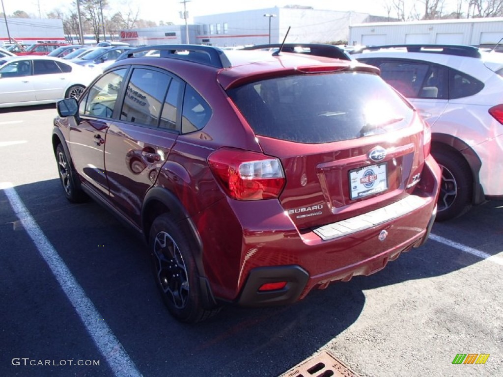 2014 XV Crosstrek 2.0i Premium - Venetian Red Pearl / Ivory photo #2