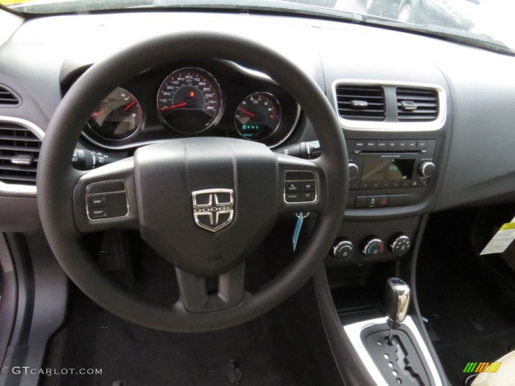 2014 Avenger SE - Granite Crystal Metallic / Black/Light Frost Beige photo #7
