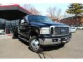 Black 2007 Ford F350 Super Duty Lariat Crew Cab 4x4 Dually