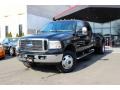 Black - F350 Super Duty Lariat Crew Cab 4x4 Dually Photo No. 3