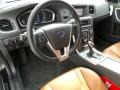 2015 Volvo V60 Beechwood Brown/Off-Black Interior Dashboard Photo