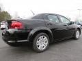 2014 Black Clear Coat Dodge Avenger SE  photo #3