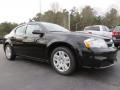 2014 Black Clear Coat Dodge Avenger SE  photo #4