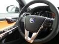 2015 Volvo V60 Beechwood Brown/Off-Black Interior Steering Wheel Photo