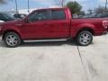 2014 Ruby Red Ford F150 Lariat SuperCrew  photo #3