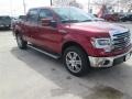 2014 Ruby Red Ford F150 Lariat SuperCrew  photo #8
