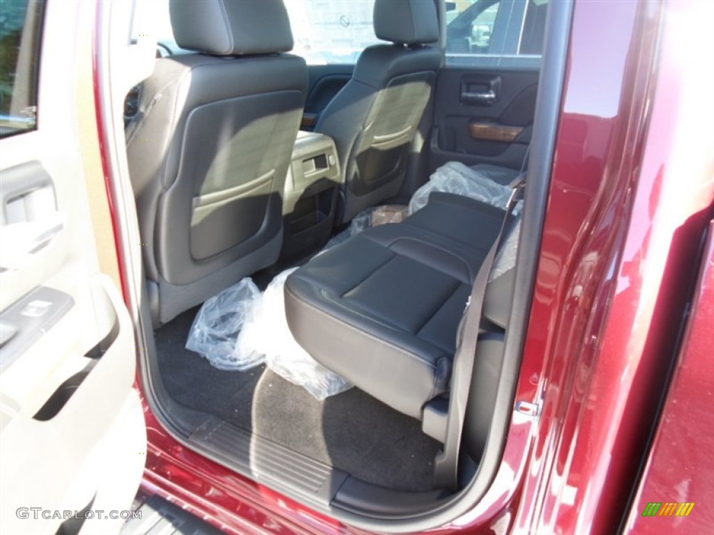 2014 Sierra 1500 SLT Crew Cab 4x4 - Sonoma Red Metallic / Jet Black photo #5