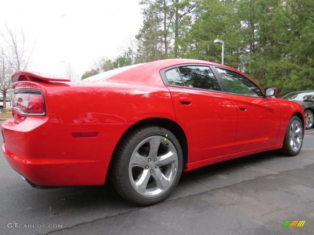 2014 Charger SXT - TorRed / Black photo #3