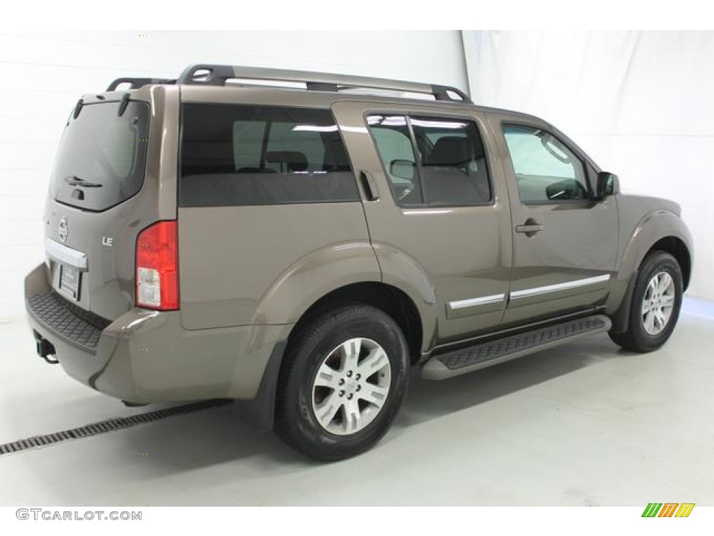 2008 Pathfinder LE 4x4 - Storm Gray / Graphite photo #8