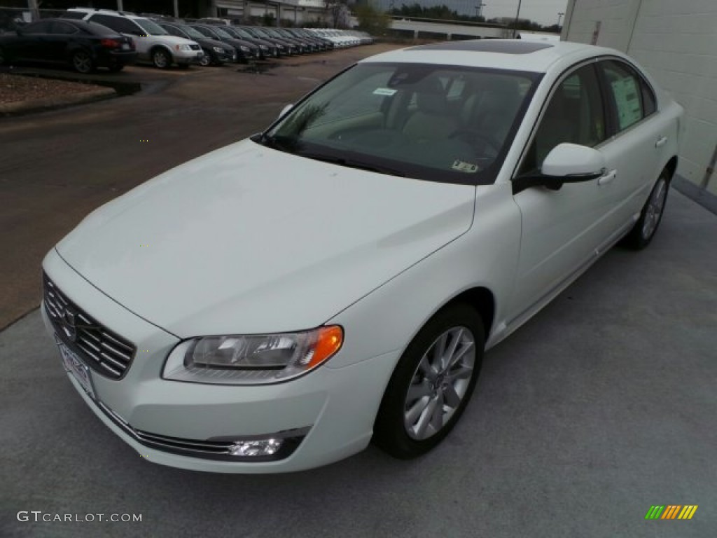 Ice White 2015 Volvo S80 T5 Drive-E Exterior Photo #91065252
