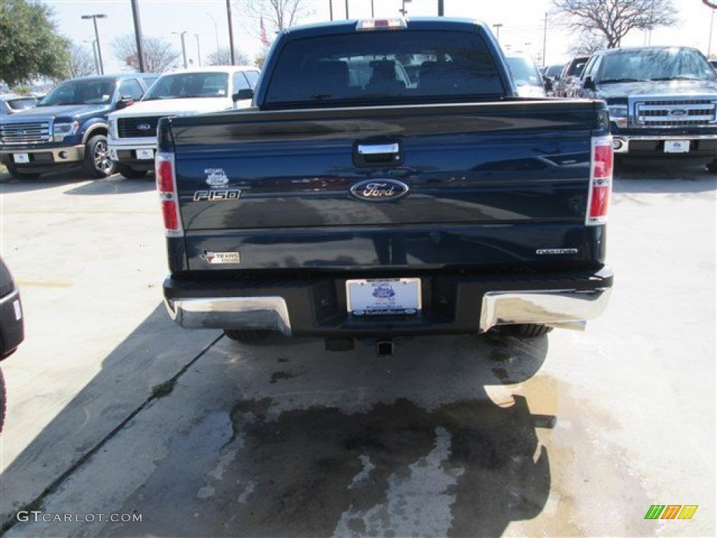 2014 F150 XLT SuperCrew - Blue Jeans / Steel Grey photo #4