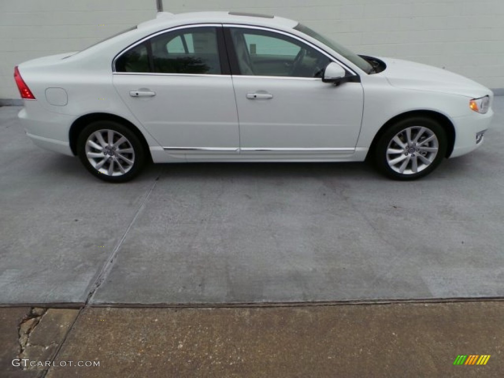 2015 S80 T5 Drive-E - Ice White / Off Black photo #8