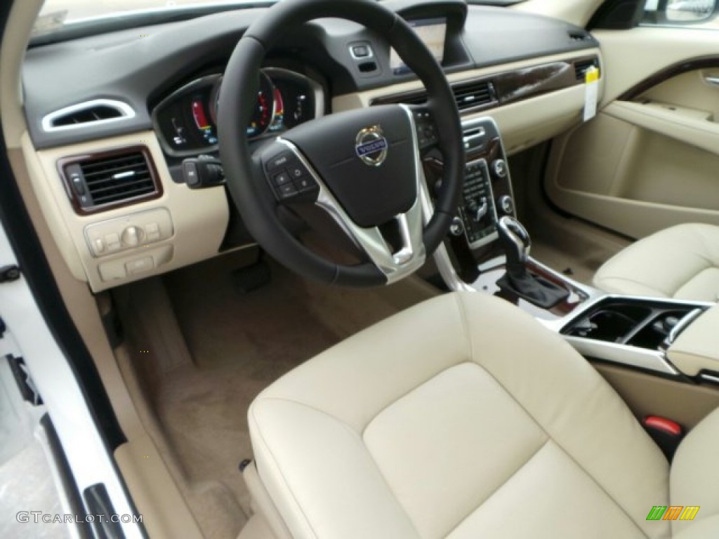 Off Black Interior 2015 Volvo S80 T5 Drive-E Photo #91065408