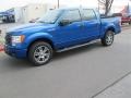 2014 Blue Flame Ford F150 XLT SuperCrew  photo #1