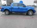 2014 Blue Flame Ford F150 XLT SuperCrew  photo #7