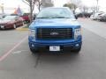 2014 Blue Flame Ford F150 XLT SuperCrew  photo #9