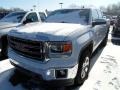 2014 Summit White GMC Sierra 1500 SLT Double Cab 4x4  photo #1