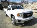 2014 Summit White GMC Sierra 1500 Regular Cab 4x4  photo #2