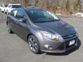 2014 Sterling Gray Ford Focus SE Hatchback  photo #1